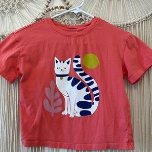 Hannah Andersson cat shirt